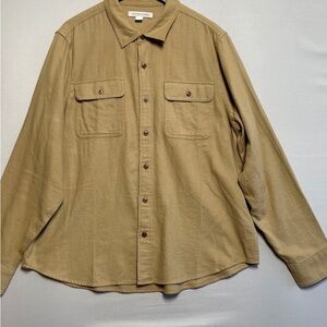 Outdoor Life Khaki Casual Shirt Jacket